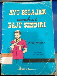 ayo belajar membuat baju sendiri
