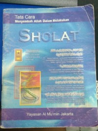 tata cara menyembah Allah dalam melakukan Sholat