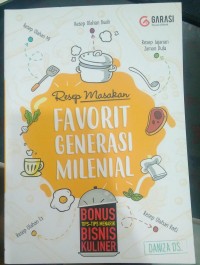 Resep makanan favorit generasi milenial