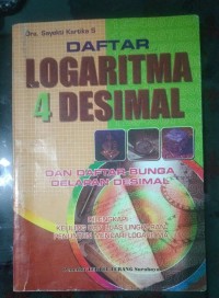Daftar Logaritma 4 Desimal
