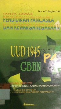 Tanya Jawab Pendidikan Pancasila dan Kewarganegaraan