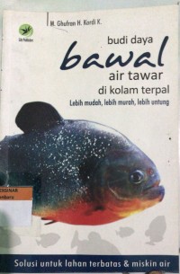 Budidaya Bawal Air Tawar di Kolam Terpal