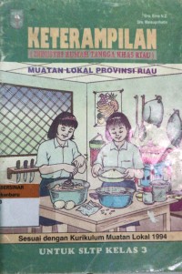 Keterampilan (Industri Rumah Tangga Khas Riau)