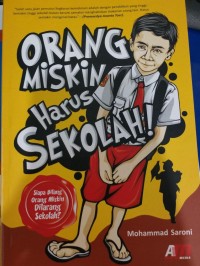 Orang Miskin Harus Sekolah