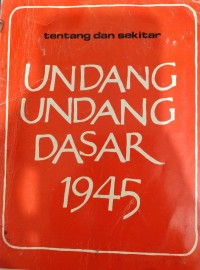 Undang-Undang Dasar 1945