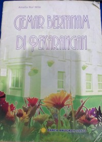Gemar Bertanam DI Perkarangan