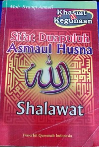 Sifat Duapuluh Asmaul Husna