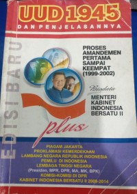 Image of UUD 1945 Dan Penjelasannya