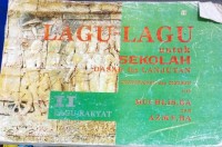 Lagu-lagu Untuk Sekolah Dasar dan Lanjutan