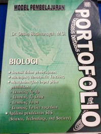 Model Pembelajaran Berbasis Portofolio Biologi