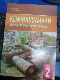 Kewirausahaan Bidang Industri Rumah Tangga