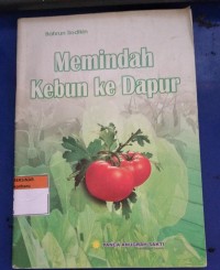 Memindah Kebun Ke Dapur