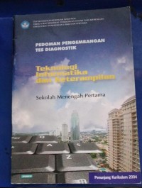 Pedoman Pengembangan Tes Diagnostik Teknologi Informatika dan Keterampilan